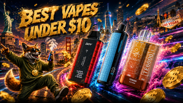 Best Vapes Under $10: Our Top 10 Budget-Friendly Picks That Deliver More Than Their Price Tag