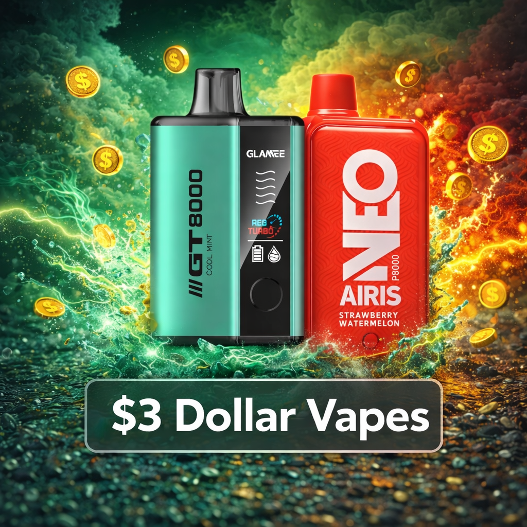 $3 Dollar Vapes - Disposable Vapes Under $3