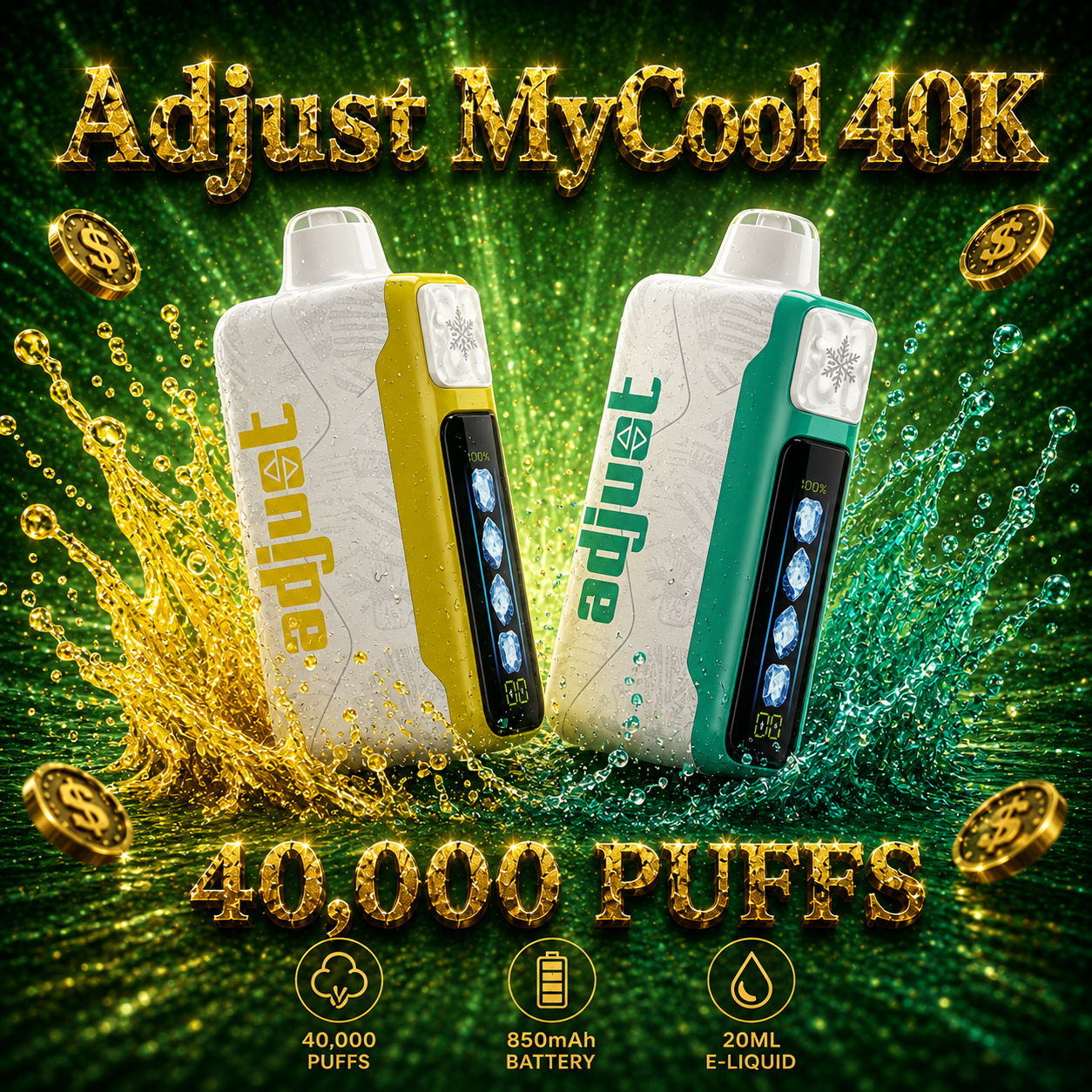 Adjust MyCool 40K