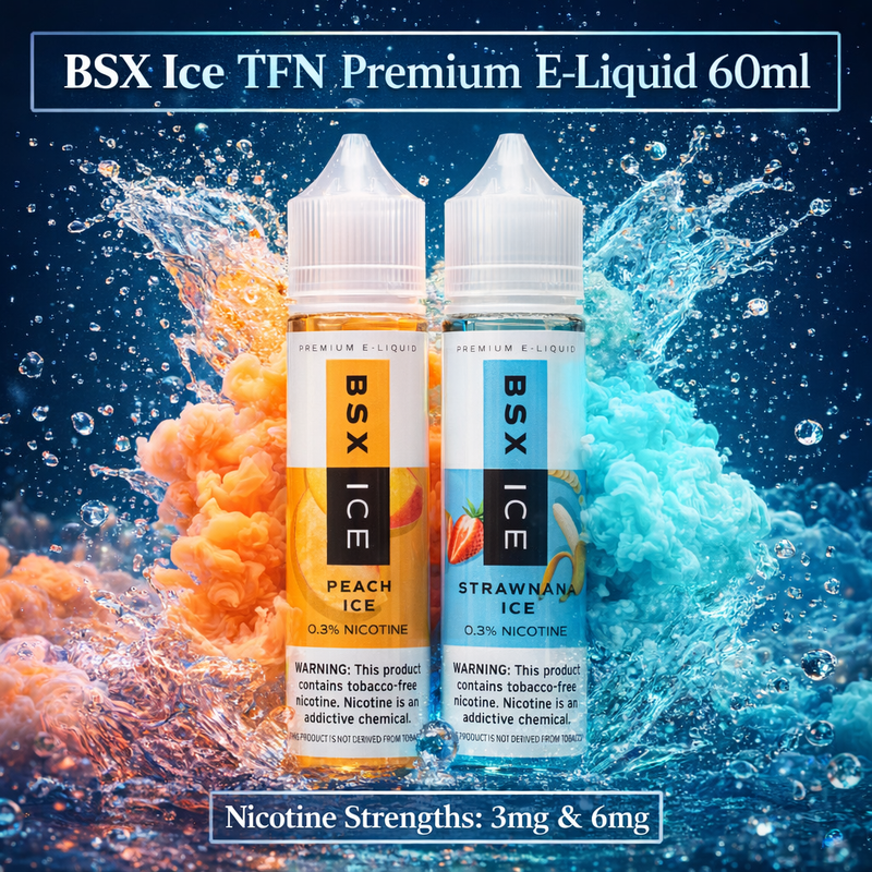 Load image into Gallery viewer, BSX Ice TFN Premium E-Liquid 60ml