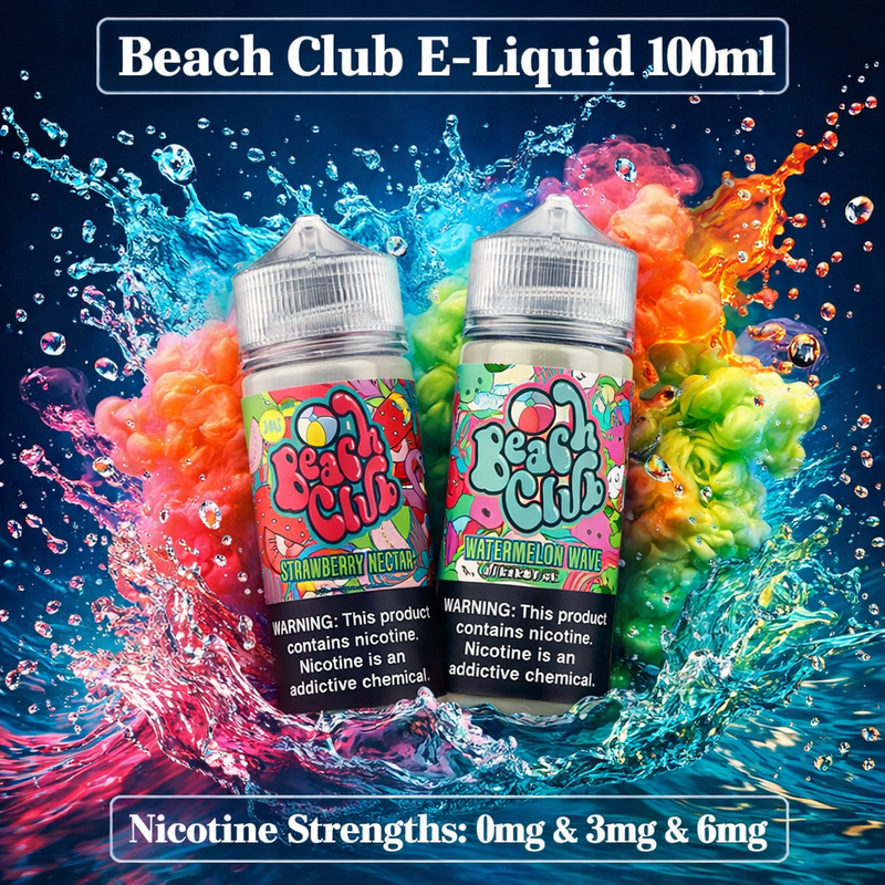 Load image into Gallery viewer, Beach Club E-Liquid 100ml