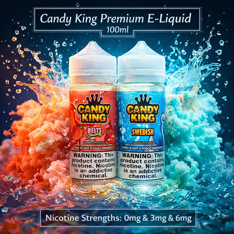 Load image into Gallery viewer, Candy King Premium E-Liquid 100ml
