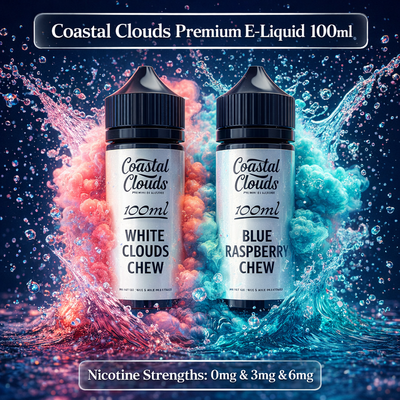 Load image into Gallery viewer, Coastal Clouds Premium E-Liquid 100ml