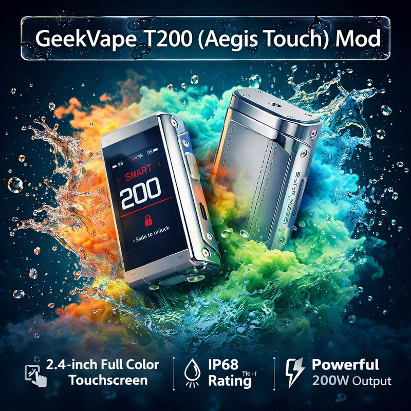 Load image into Gallery viewer, GeekVape T200 (Aegis Touch) Mod