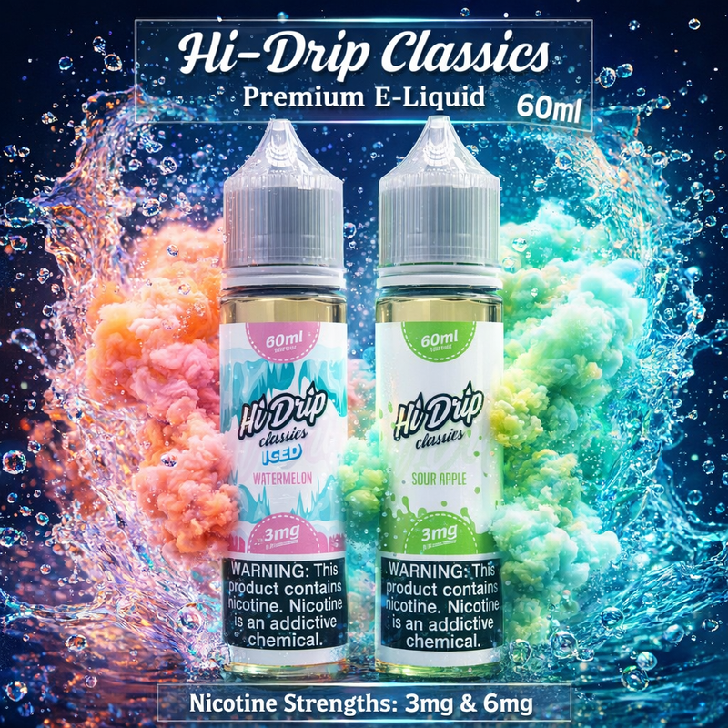 Load image into Gallery viewer, Hi-Drip Classics Premium E-Liquid 60ml