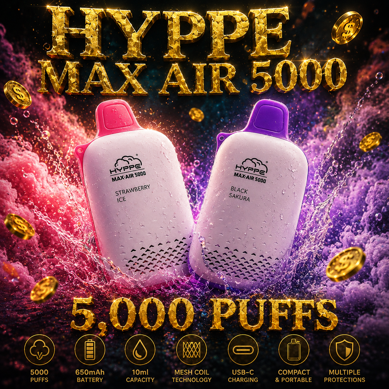 Hyppe Max Air 5000