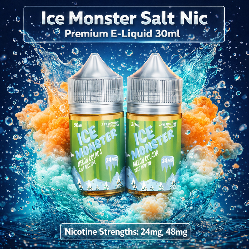 Load image into Gallery viewer, Ice Monster Salt Nic Premium E-Liquid 30ml