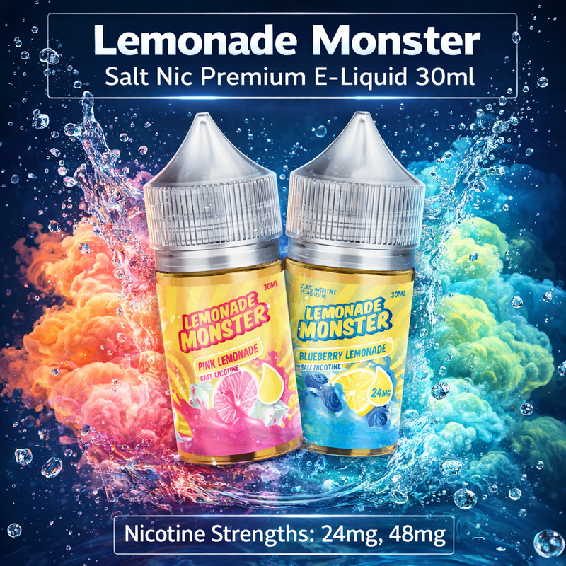 Load image into Gallery viewer, Lemonade Monster Salt Nic Premium E-Liquid 30ml