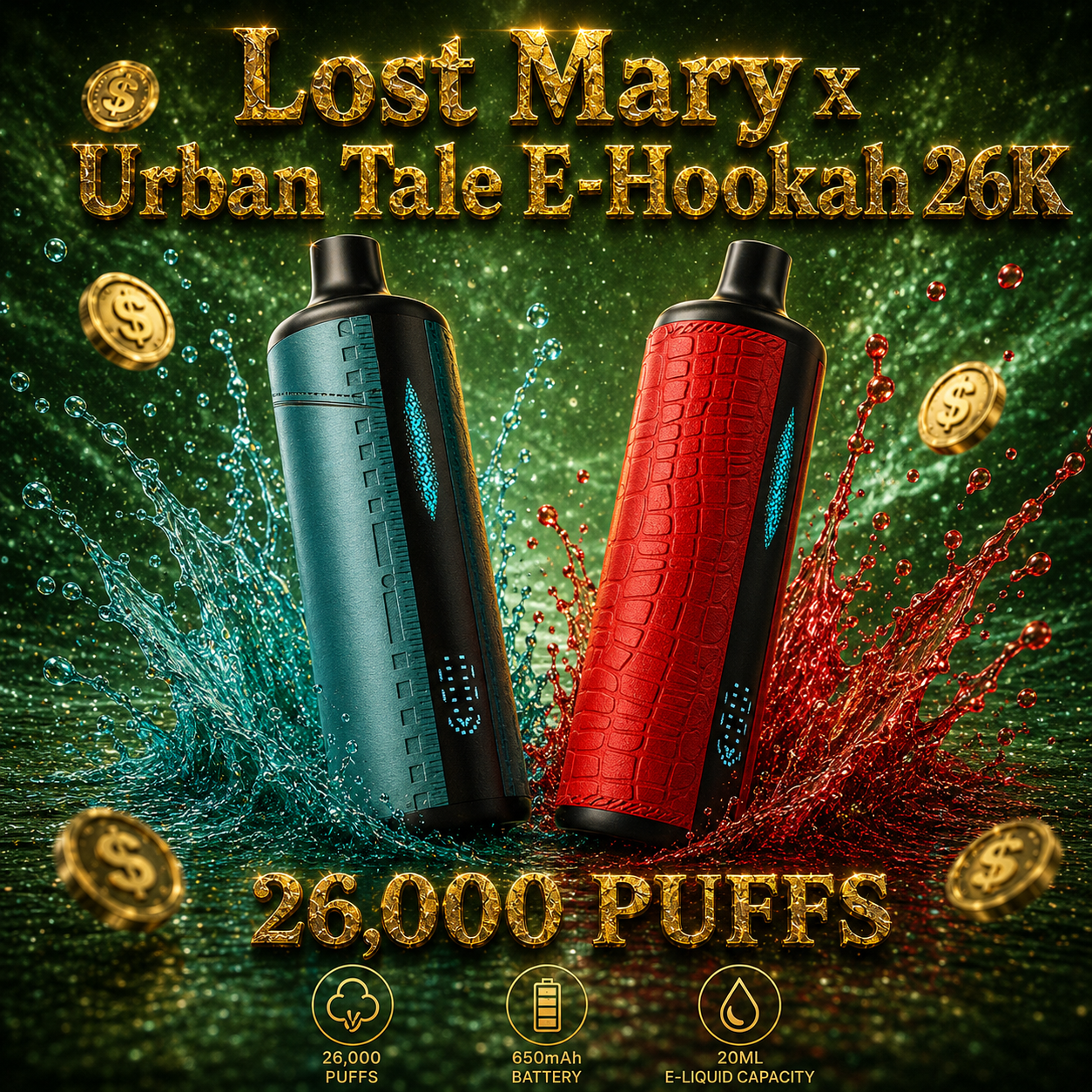 Lost Mary x Urban Tale E-Hookah 26K