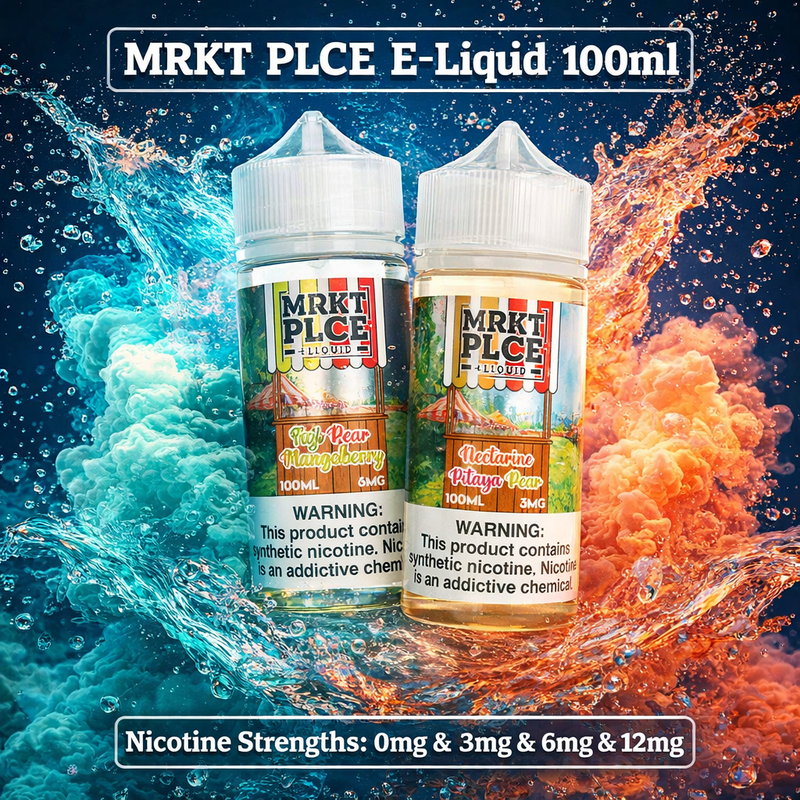 Load image into Gallery viewer, MRKT PLCE E-Liquid 100ml