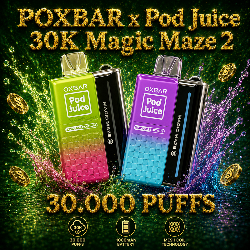 Load image into Gallery viewer, OXBAR x Pod Juice 30K Magic Maze 2