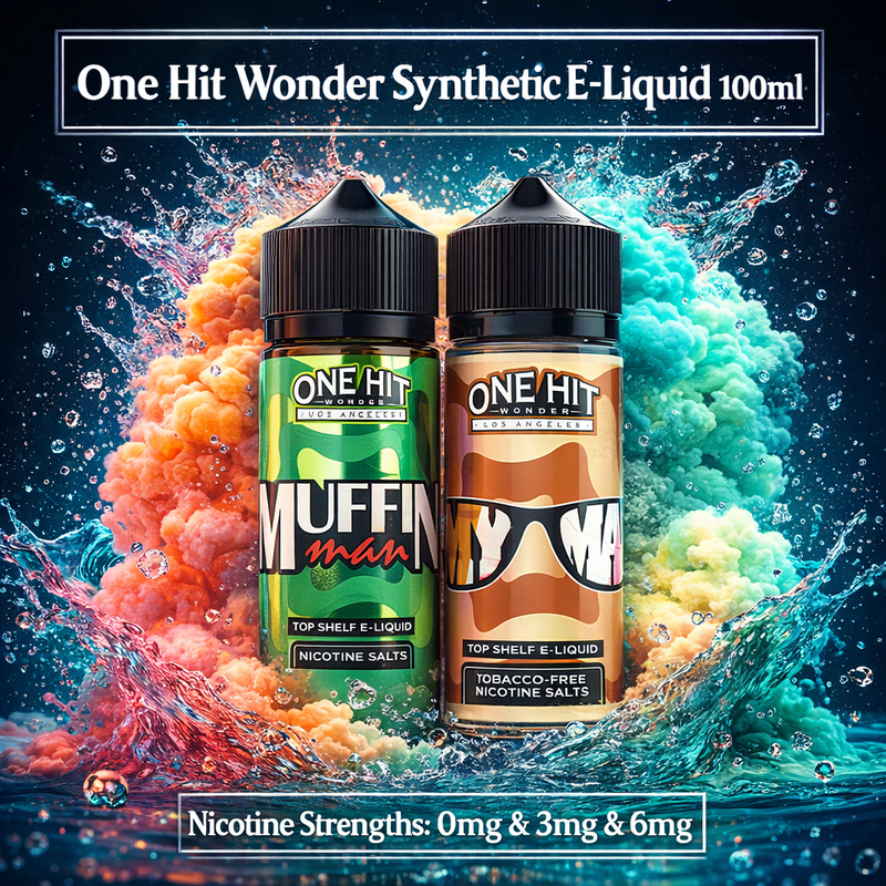 Load image into Gallery viewer, One Hit Wonder Synthetic E-Liquid 100ml