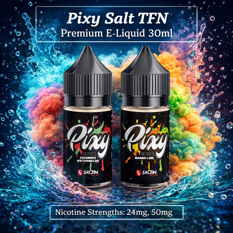 Load image into Gallery viewer, Pixy Salt TFN Premium E-Liquid 30ml