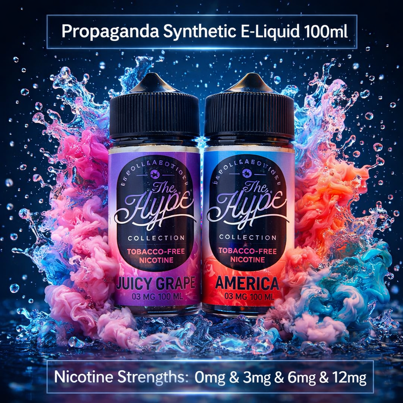 Load image into Gallery viewer, Propaganda Synthetic E-Liquid 100ml