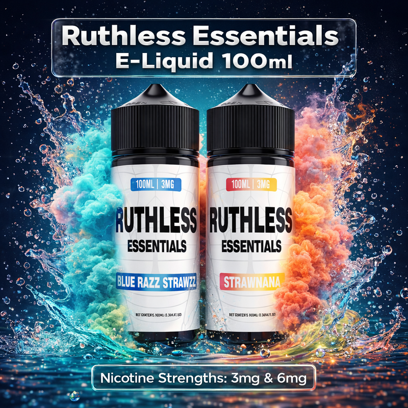 Load image into Gallery viewer, Ruthless Essentials E-Liquid 100ml