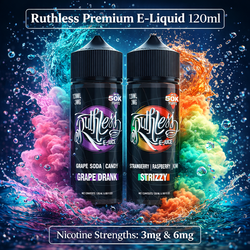 Load image into Gallery viewer, Ruthless Premium E-Liquid 120ml