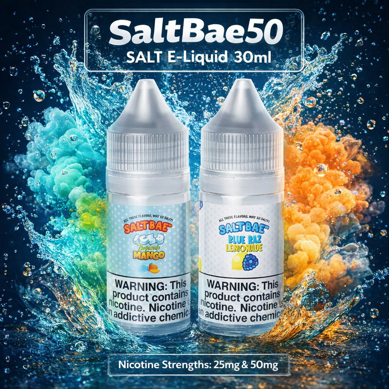 Load image into Gallery viewer, SaltBae50 SALT E-Liquid 30ml