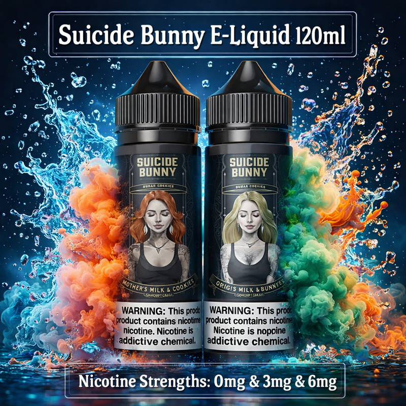 Load image into Gallery viewer, Suicide Bunny E-Liquid 120ml
