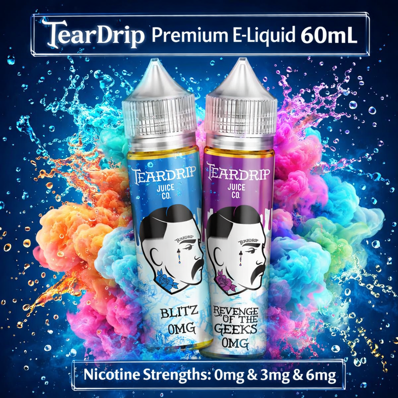 Load image into Gallery viewer, Tear Drip Premium E-Liquid 60ml