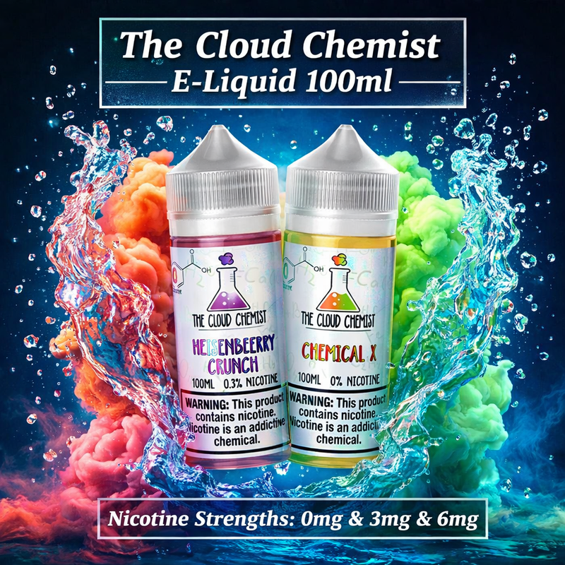 Load image into Gallery viewer, The Cloud Chemist E-Liquid 100ml
