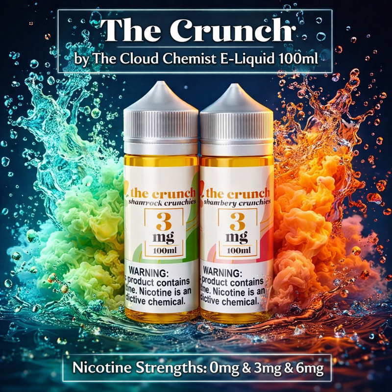 Load image into Gallery viewer, The Crunch by The Cloud Chemist E-Liquid 100ml