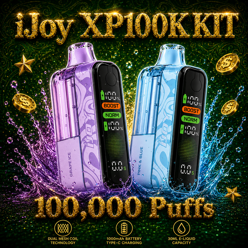 Load image into Gallery viewer, iJoy XP100K Refillable Disposable KIT TEXAS COMPLIANT