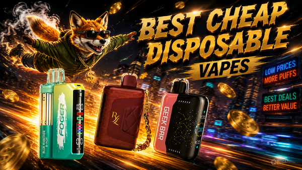 10 Best Cheap Disposable Vapes That Are Actually Worth Buying