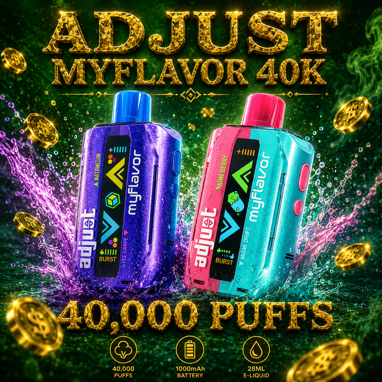 Adjust MyFlavor 40K