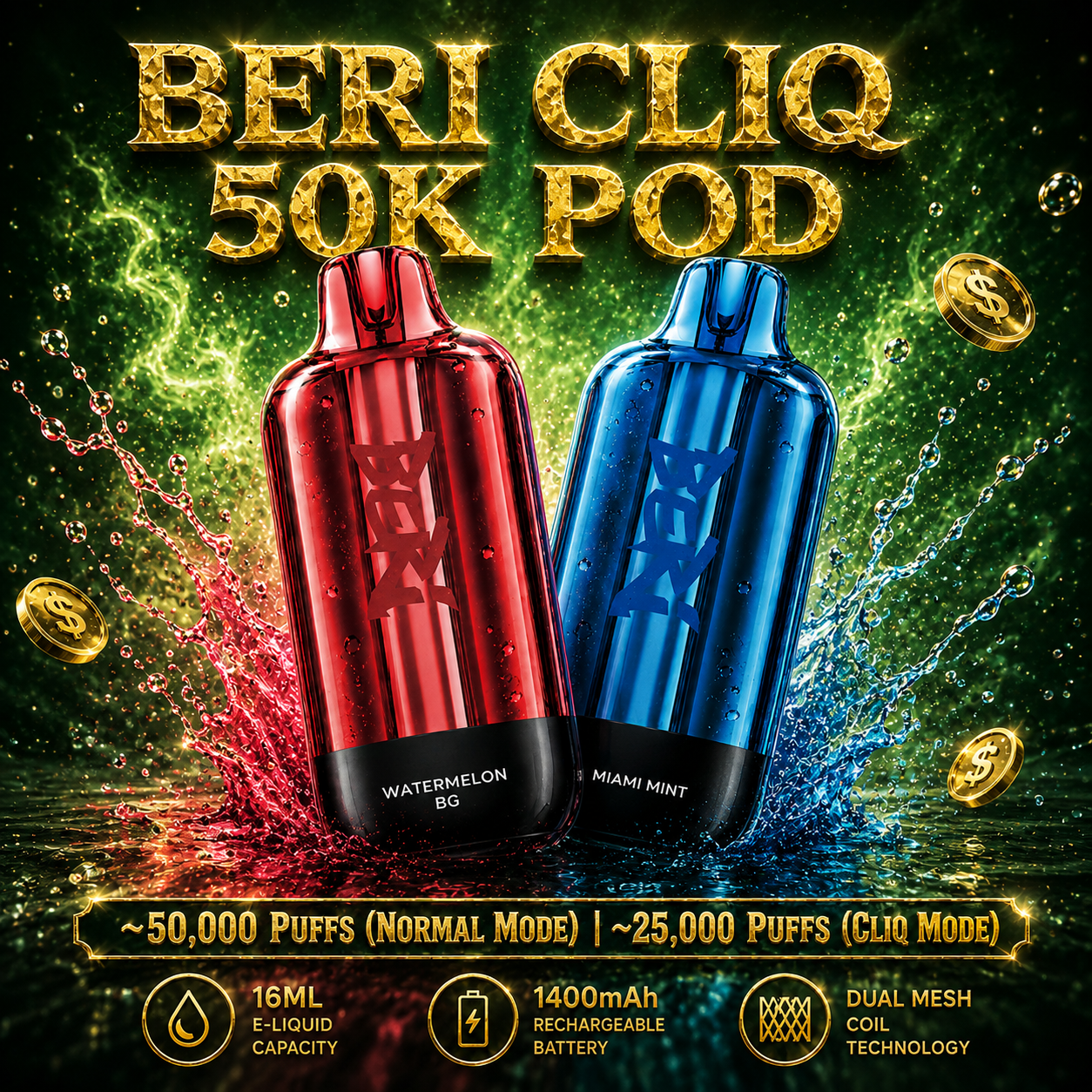 BERI Cliq 50K POD