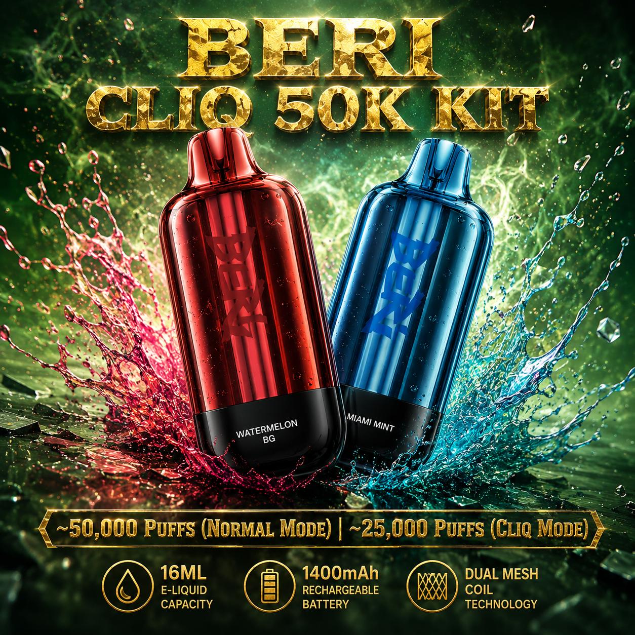 BERI Cliq 50K KIT
