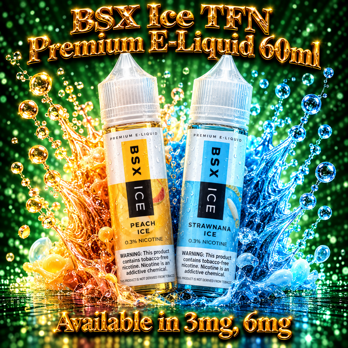 BSX Ice TFN Premium E-Liquid 60ml