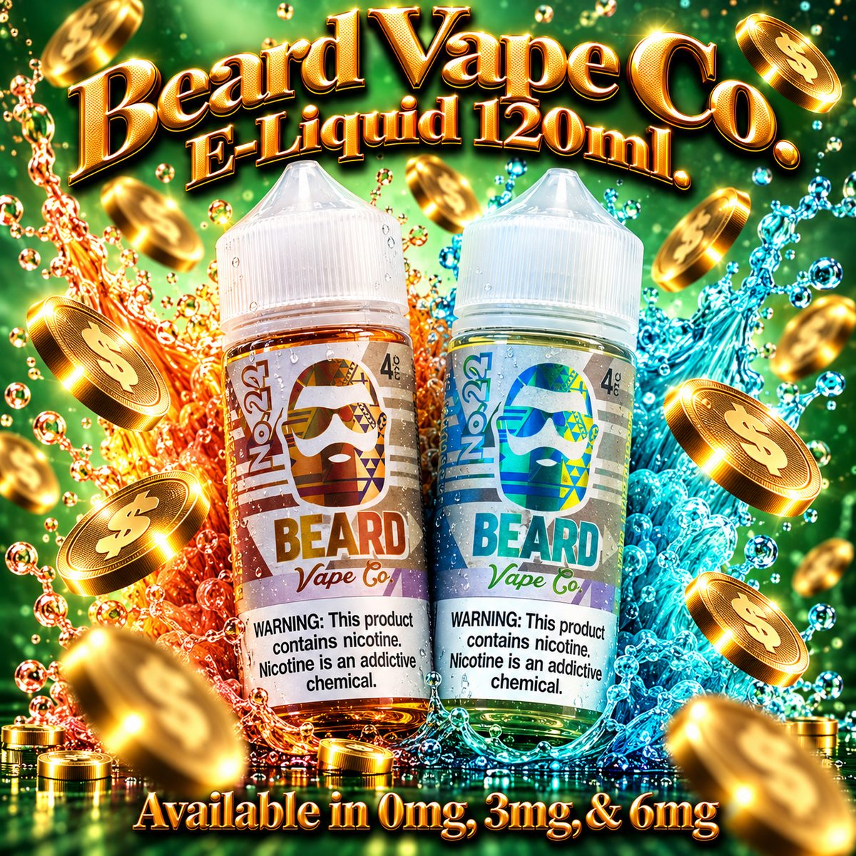 Beard Vape Co. E-Liquid 120ml