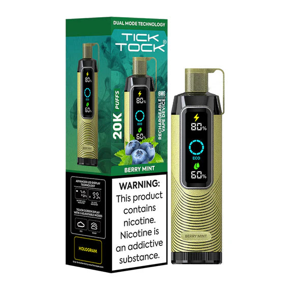 Berry Mint - Tick Tock 20K - 0.6% Nicotine