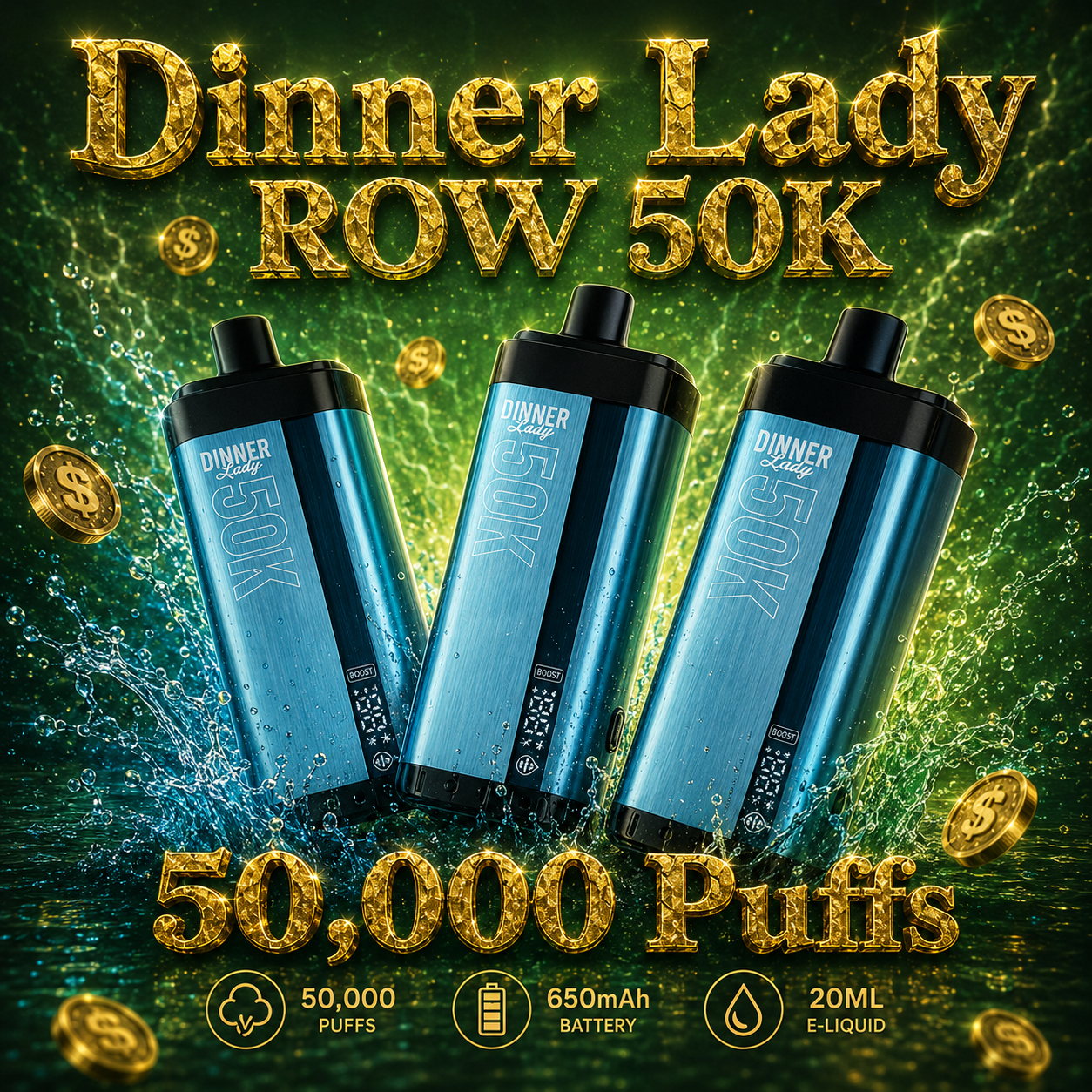 Dinner Lady ROW 50K
