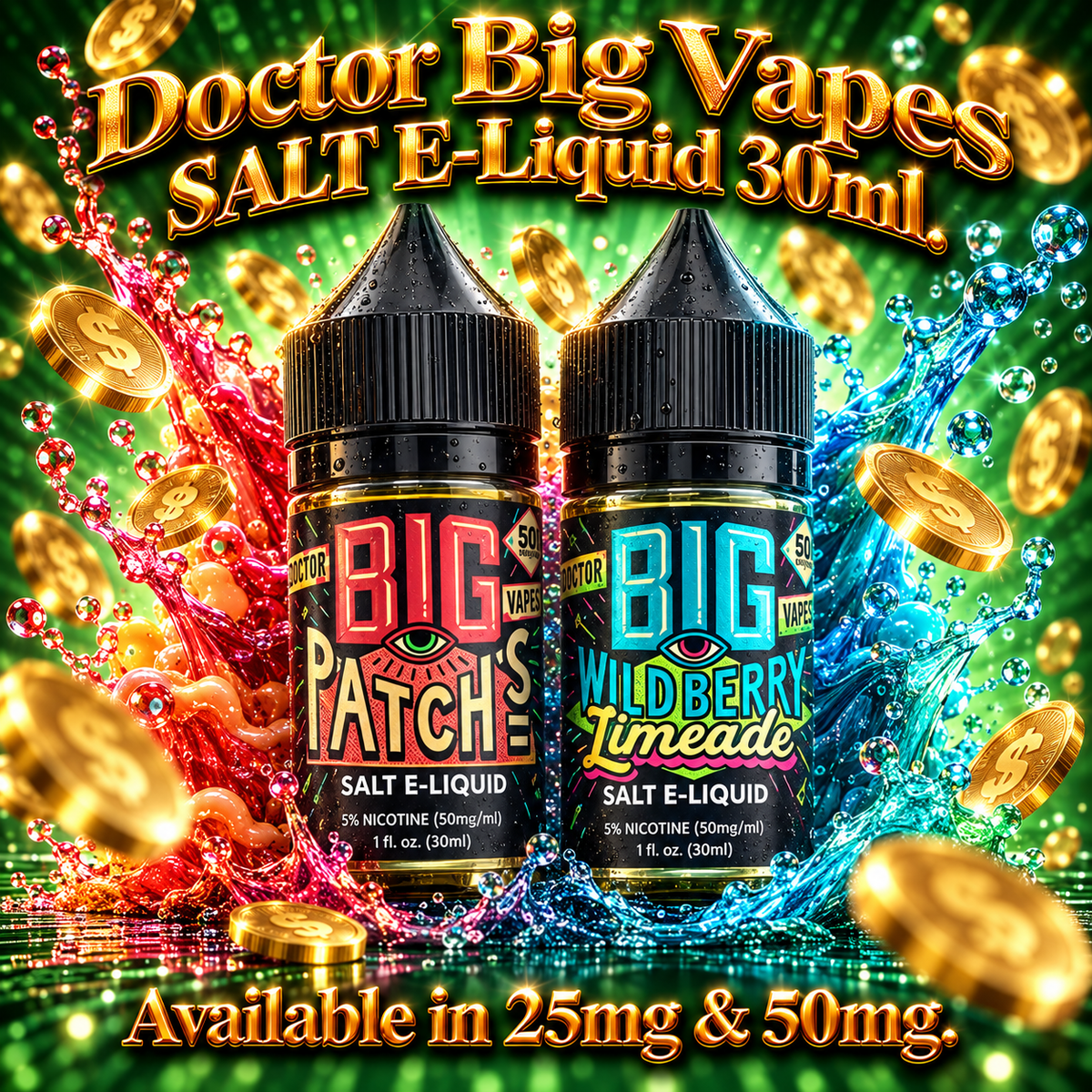 Doctor Big Vapes SALT E-Liquid 30ml