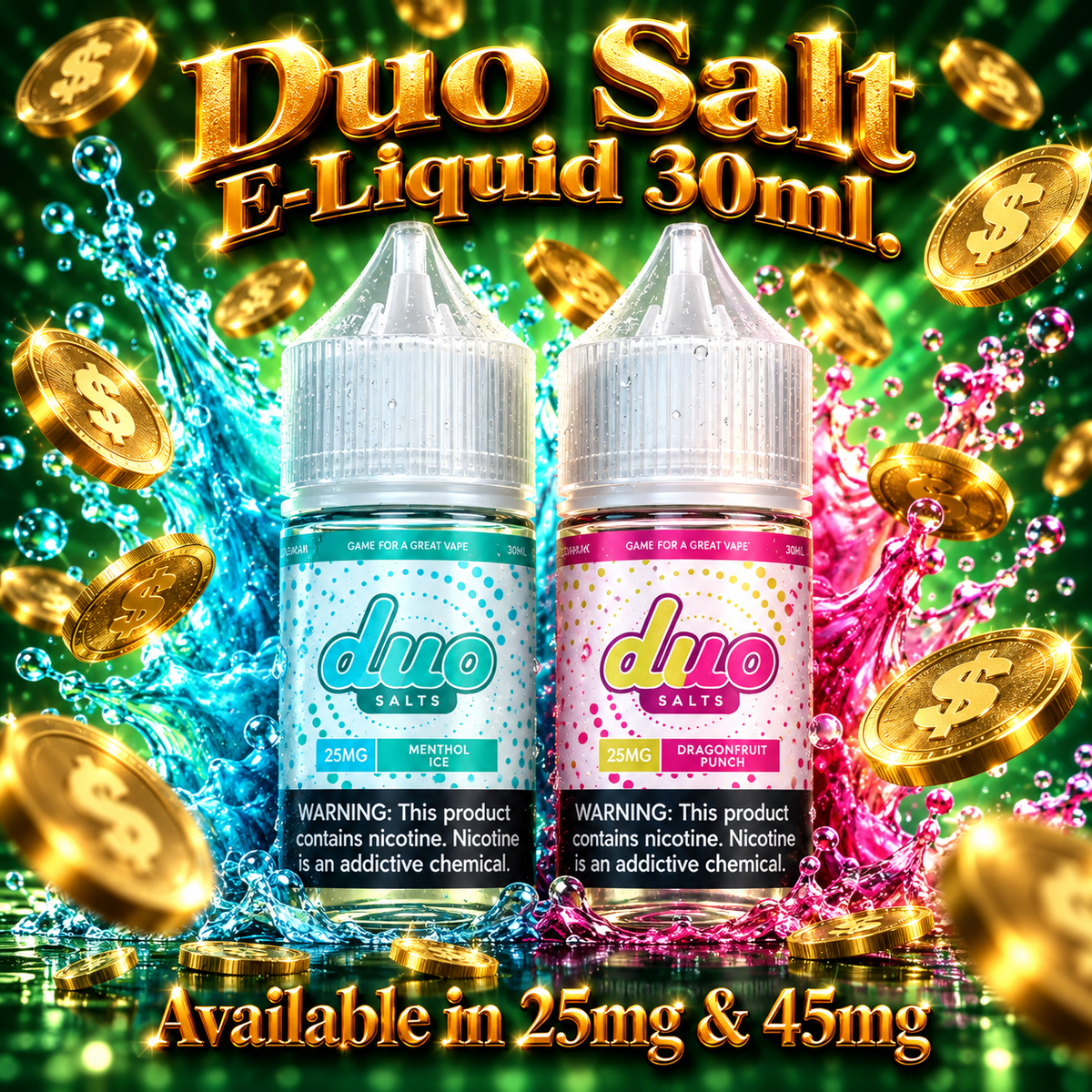Duo Salt E-Liquid 30ml