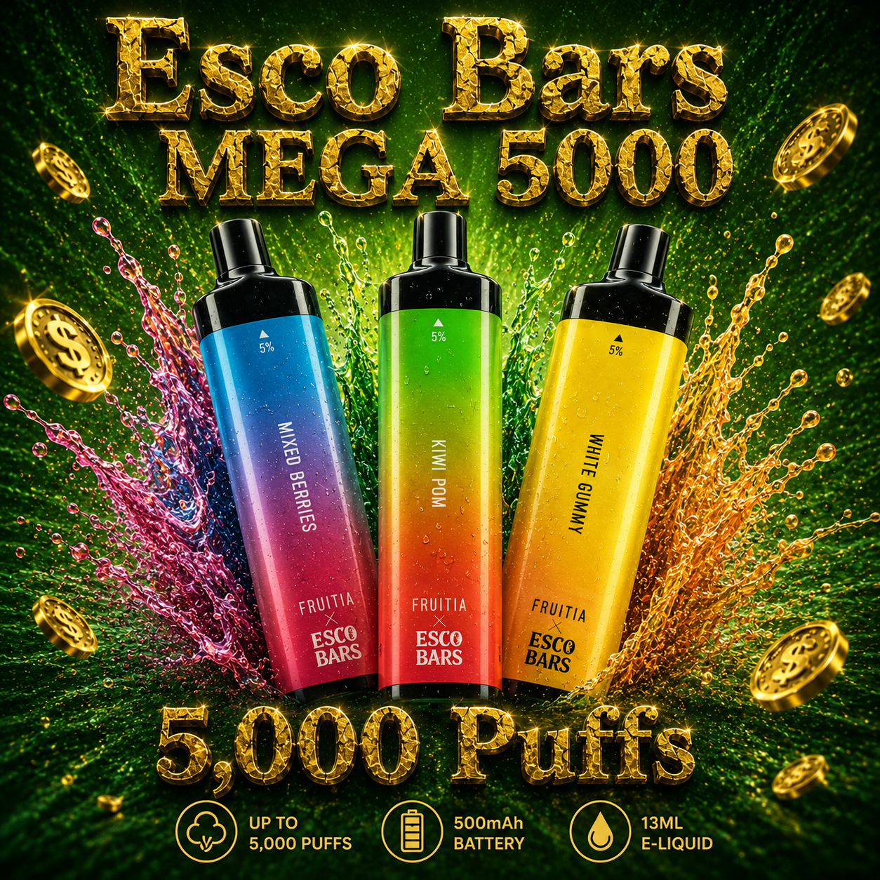 Esco Bars MEGA 5000