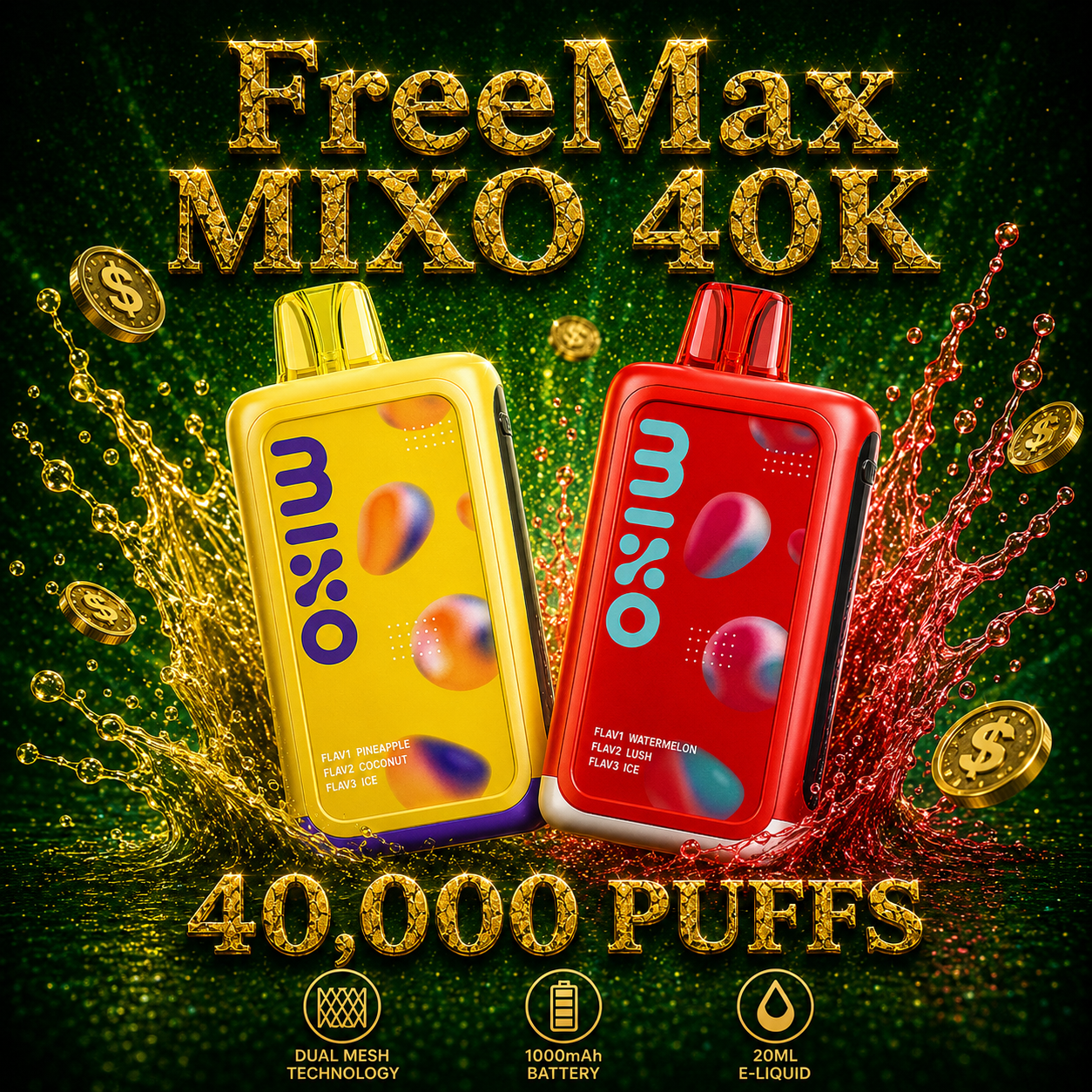 FreeMax MIXO 40K