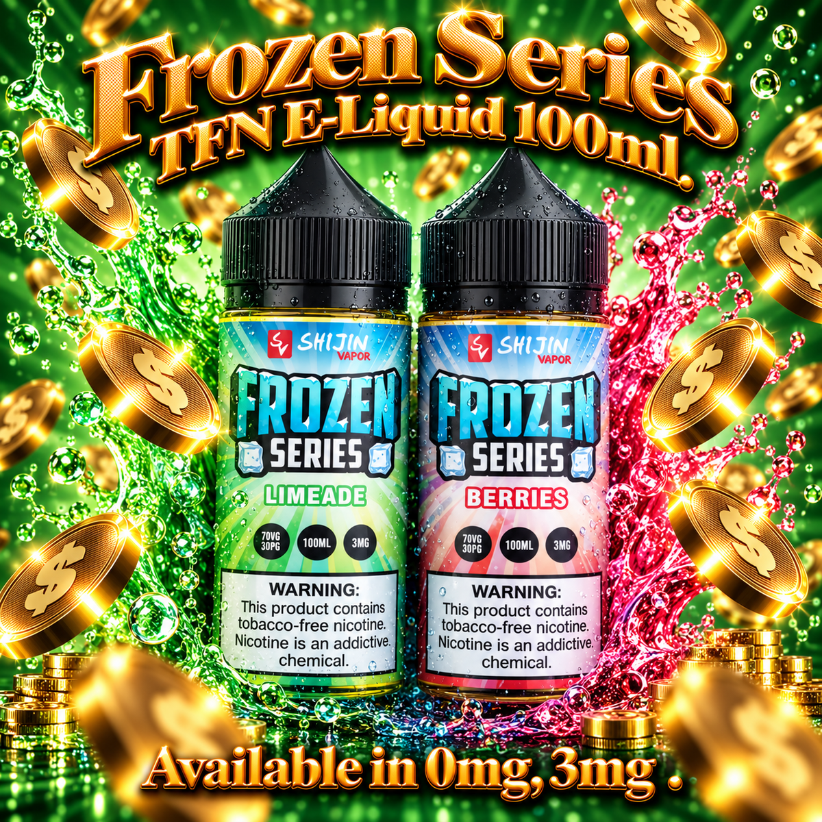 Frozen Series TFN E-Liquid 100ml