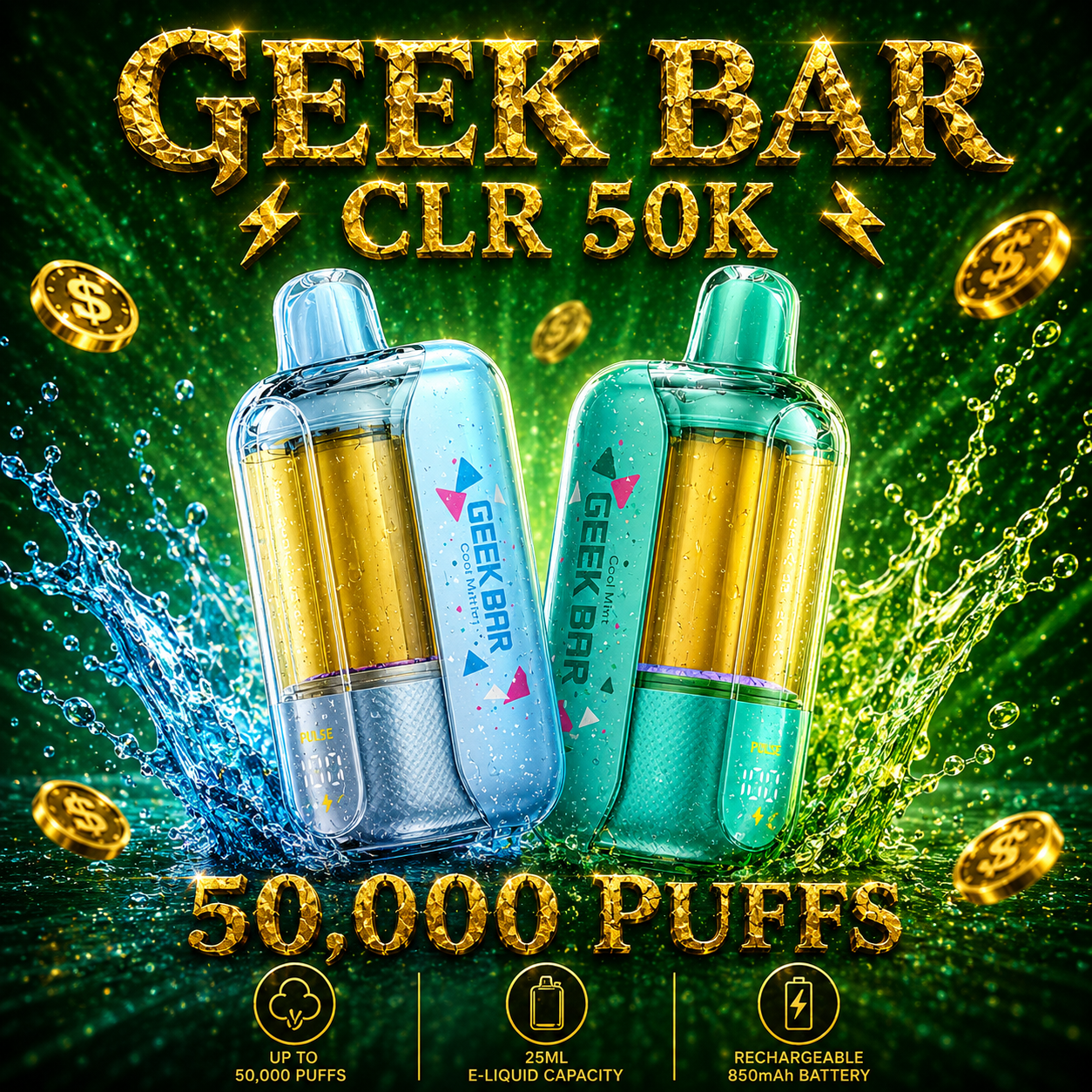 Geek Bar CLR 50K