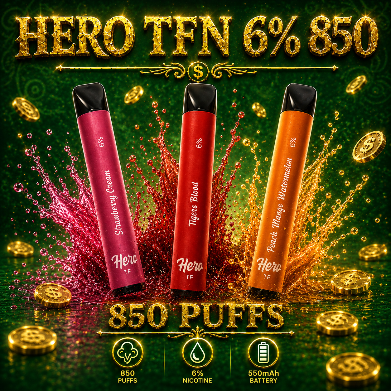 HERO TFN 6% 850