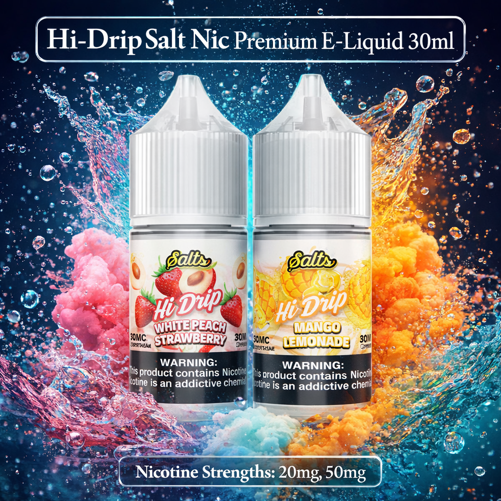 Hi-Drip Salt Nic Premium E-Liquid 30ml