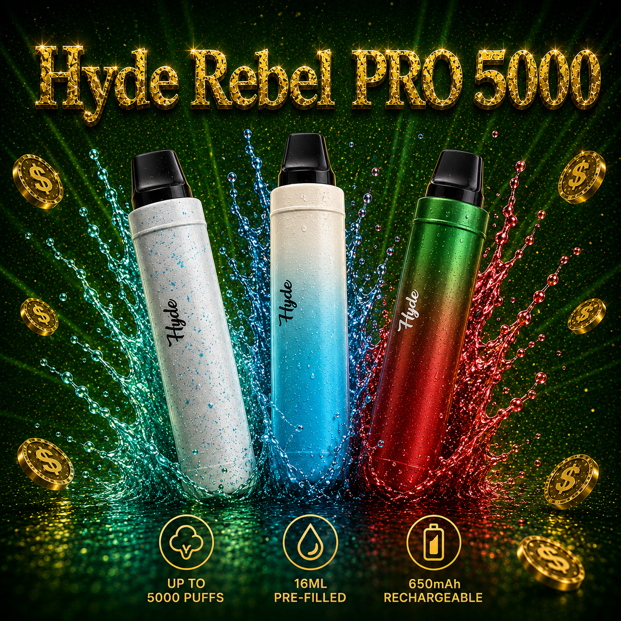 Hyde Rebel PRO 5000