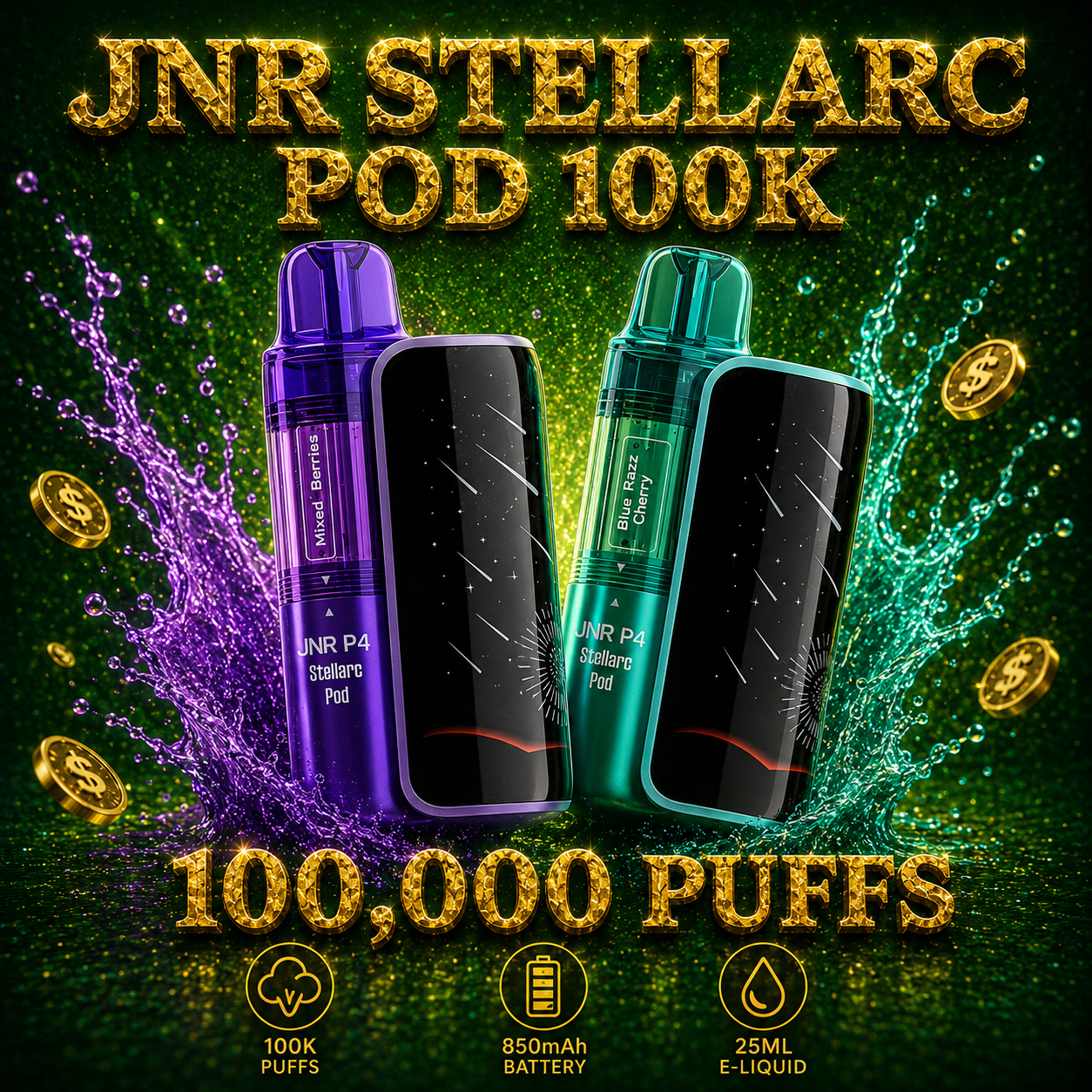 JNR Stellarc POD 100K