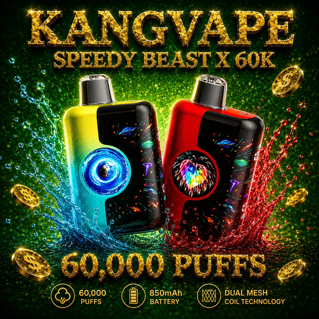 Kangvape SPEEDY BEAST X 60K