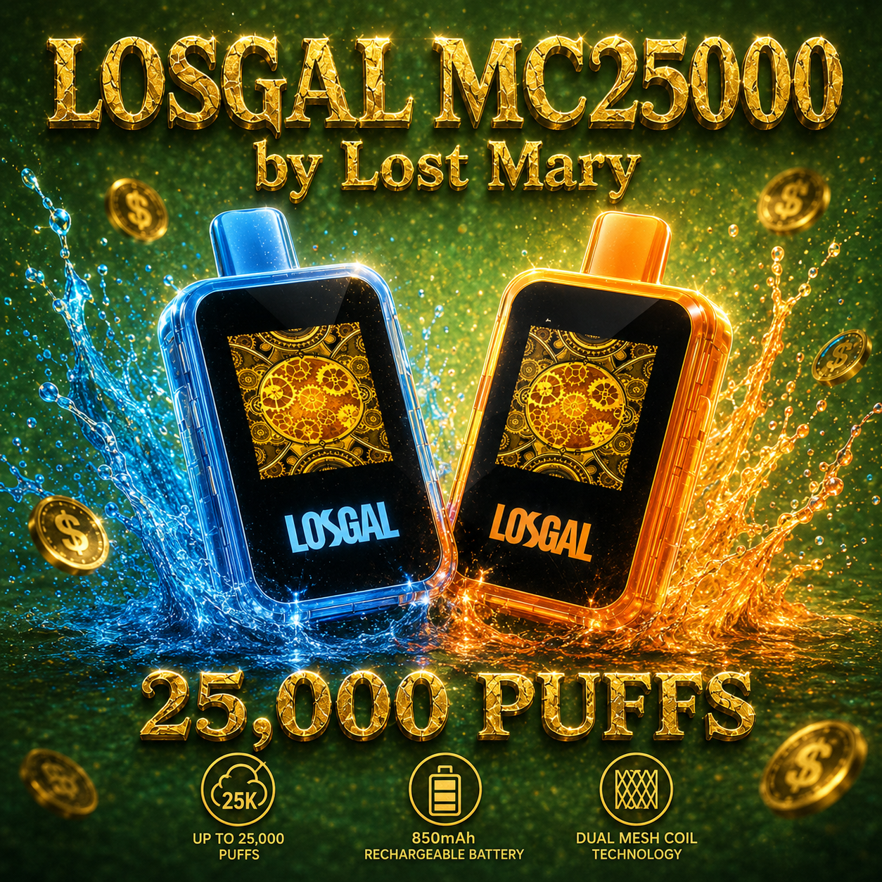 LOSGAL MC25000 by Lost Mary