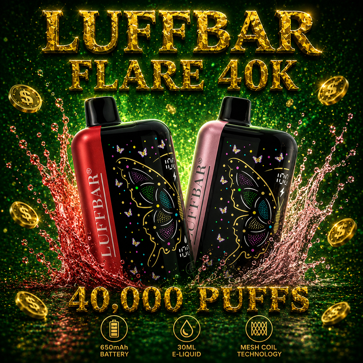 LUFFBAR Flare 40K