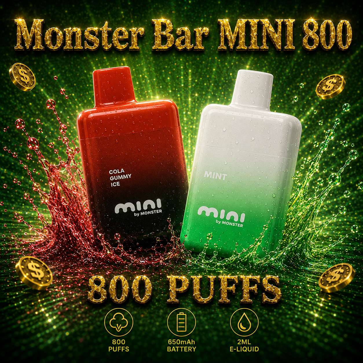 Monster Bar MINI 800