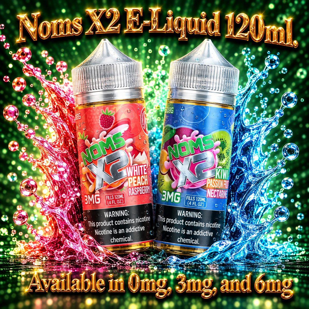 Noms X2 E-Liquid 120ml