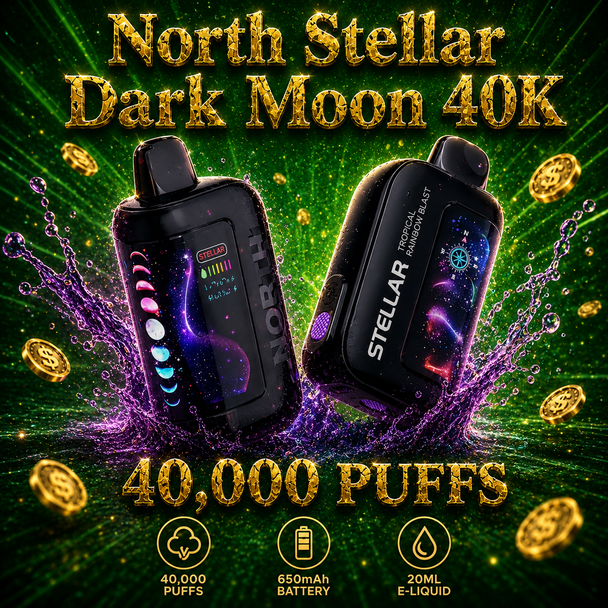 North Stellar Dark Moon 40K